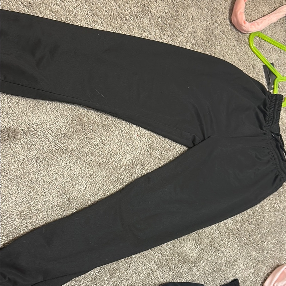 Black sweatpants